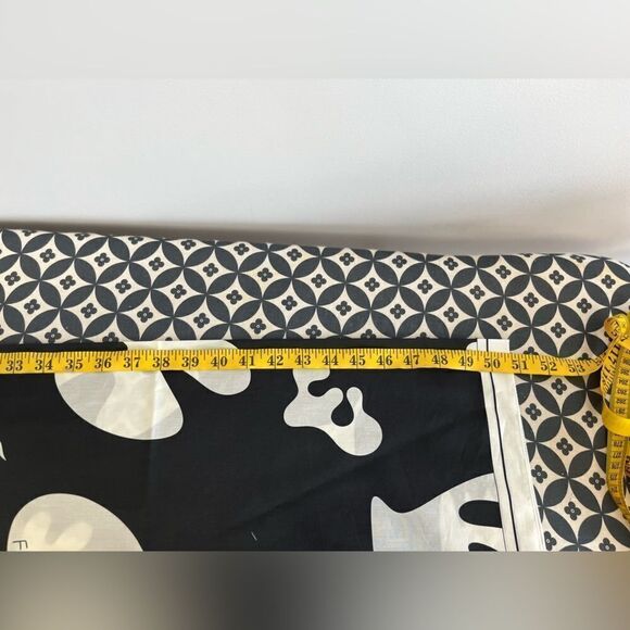 FRAME Womens Printed Sarong Silk Blend Fadednoirmulti Scarf - Picture 11 of 11